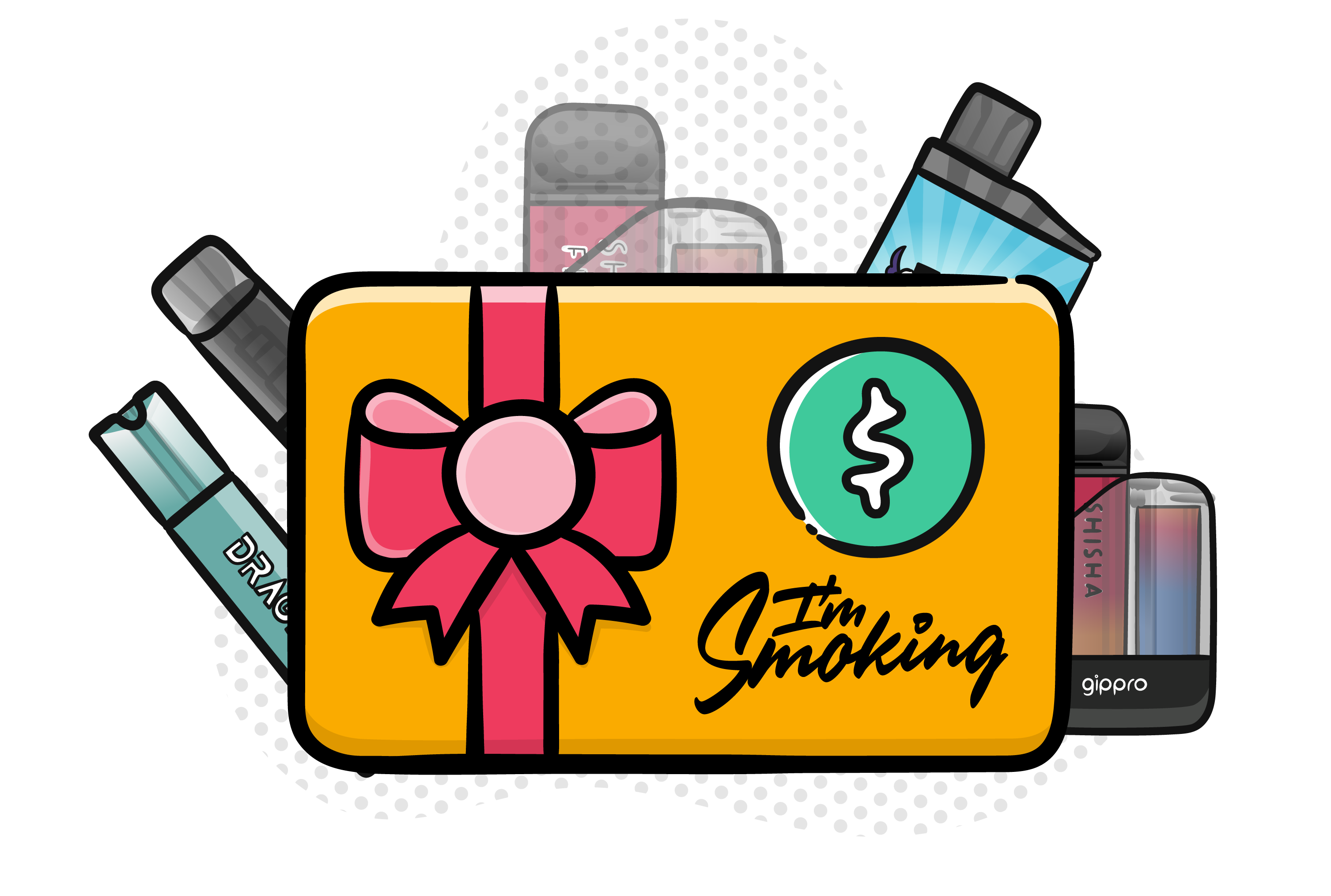 Im Smoking Gift Card